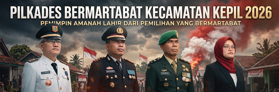 PILKADES BERMARTABAT KECAMATAN KEPIL 2026